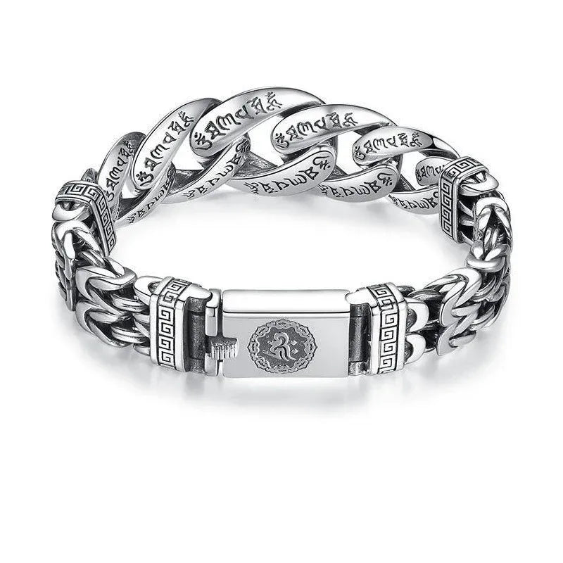 🔥Men's Retro Six-Syllable Mantra Bracelet