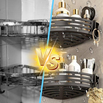🏡Suction Cup Storage Rack — No Drilling Required, Instantly Adds Storage Space🛁