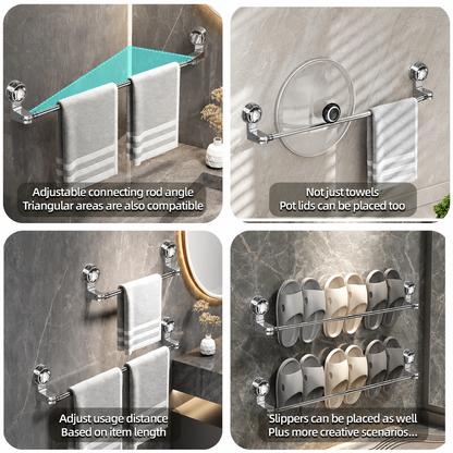 ✨✨Adjustable Suction Cup Towel Bar
