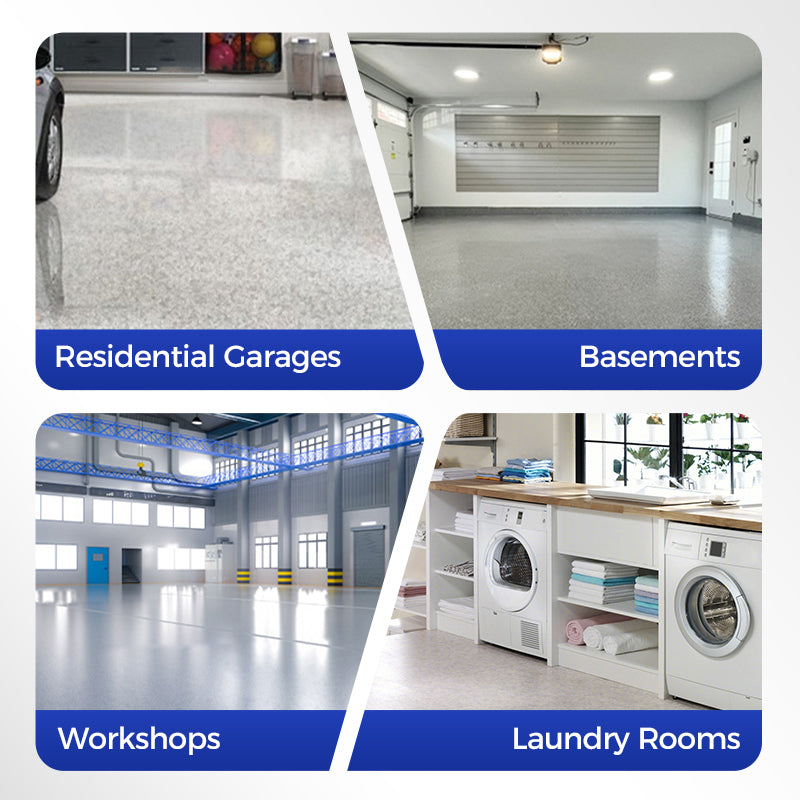 🔥🔥 2026 Home Upgrade🏡High-Gloss Marble Finish Epoxy Floor Coating