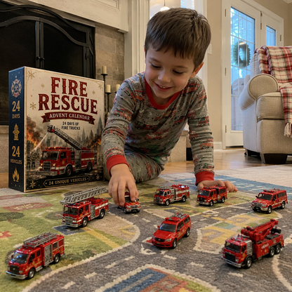 Build the Fleet Collection 24-Day Vehicle Advent Calendar Series | ✨A New Adventure Every Morning