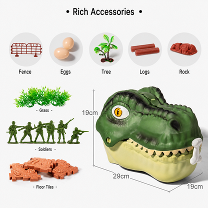 🦖 Dinosaur World Playset – 46PC & 94PC Realistic Dinosaur Adventure Set