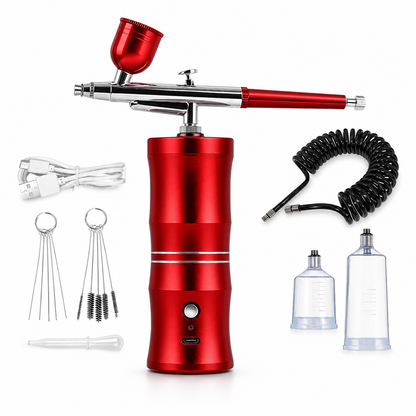 Electric Airbrush Kit with Compressor