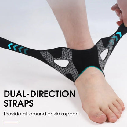 ⏳ 50% OFF Today ⏰ Adjustable Elastic Ankle Brace 🦶 Comfortable Support for Sports, Walking & Daily Use