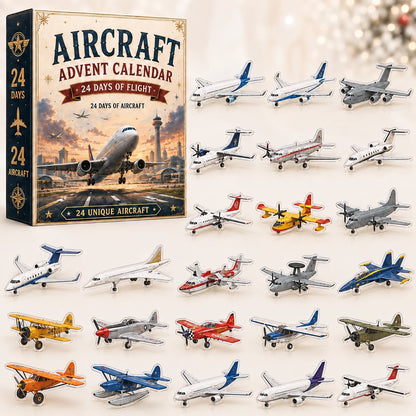 ⏳ Dernier jour : 49 % de réduction ! ✈️ Calendrier de l’ Avions 2026 | 24 jours de vol avec 24 avions miniatures, jets et objets de collection uniques 🎄🎁