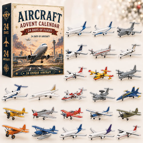⏳ Dernier jour : 49 % de réduction ! ✈️ Calendrier de l’ Avions 2026 | 24 jours de vol avec 24 avions miniatures, jets et objets de collection uniques 🎄🎁