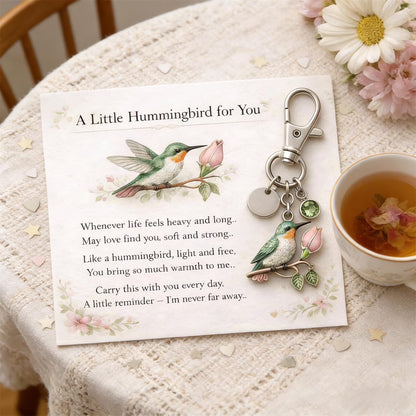 Mother's Day Gift ⏰Hot Sale: Save 50% 🔥❤️A Little Bird for Mom & Daughter Keychain