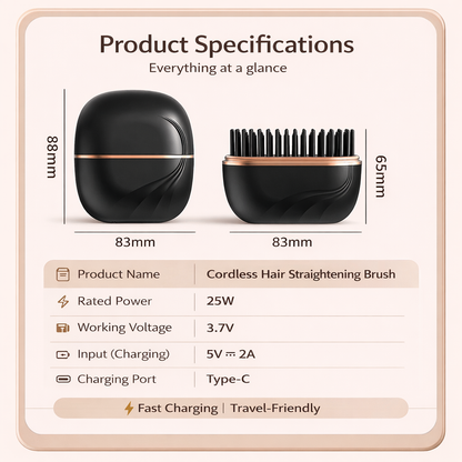 🔥54% OFF NOW!! Wireless Straight Hair Comb