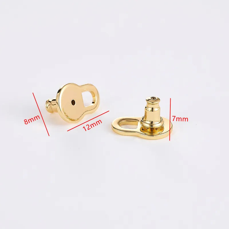 🔥18K Gold Plated Lobe Lifters for Heavy Earrings for Women - Earring Backs for Droopy Ears
