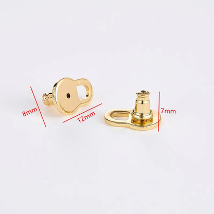 🔥18K Gold Plated Lobe Lifters for Heavy Earrings for Women - Earring Backs for Droopy Ears