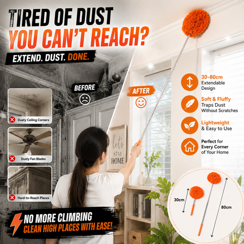 🧹 Save 44%Today — Extendable Cleaning Duster for Hard-to-Reach Dust ✨