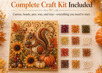 🔥 Last Day 49% OFF - 🍂💎 Autumn Pearl Painting Kit – Relaxing DIY Craft to Create Sparkling Fall Artwork 🖌️