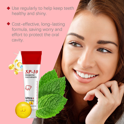 🔥 Super Probiotic Toothpaste Spring Mint Burst – Strengthens Enamel, Brightens Smile & Delivers Long-Lasting Freshness