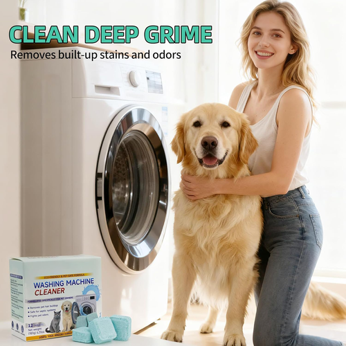 🔥👍 LIMITEDTIME ONLY 50% OFF - Eco Washing Machine Cleaner - Beat Pet Odors, Mold