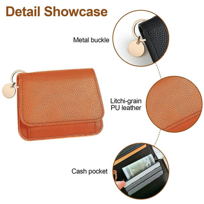 👛 Compact RFID Wallet for Women – Fashionable Card Organizer & Coin Purse 💕