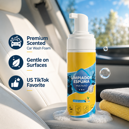 🥳2026 HOT SALE💥Heavy Duty 4 in 1 Multi Enzyme Foam Cleaner Spray ✨🫧Deep Clean Car, Kitchen, Bathroom & Sofa
