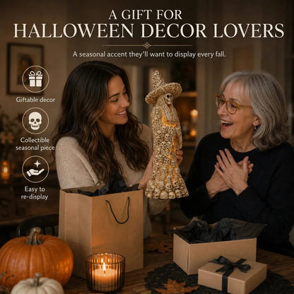 🔥Flash Sale 50% OFF-Skeleton Witch Ornament(🎁BUY 2 FREE SHIPPING)