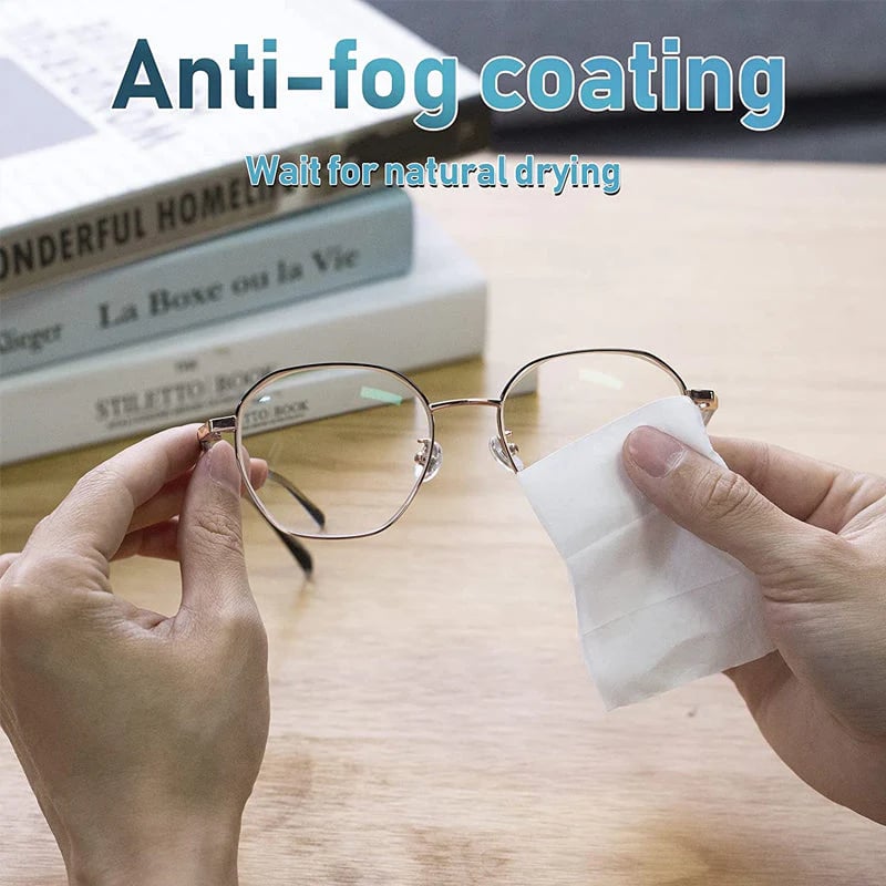 🔥Buy 2 Get 1 Free🔥Anti-Fog Lens Wipes(100 Pcs)
