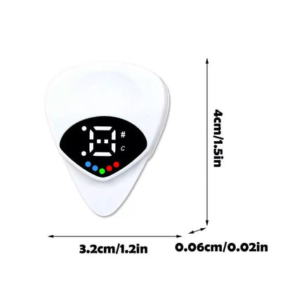 🎸2-in-1 Guitar Pick Tuner – Instant Tuning & Playing in One Smart Tool 🎶