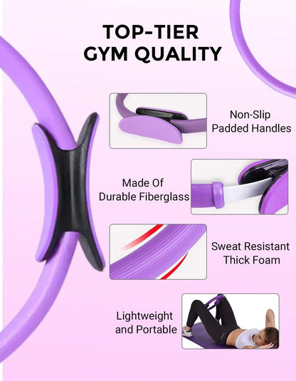 🔥 New Fitness Must-Have 🧘‍♀️ Pilates Ring – Full Body Toning & Leg Resistance Trainer 🤩 60% OFF NOW!