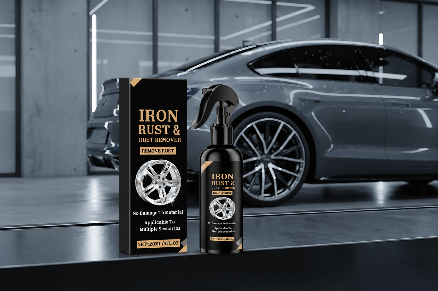 🛠️Rust Remover Spray💦 — Without Heavy Scrubbing🚗