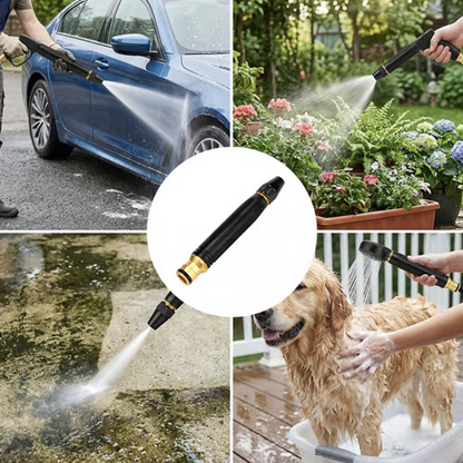 🚿Adjustable Rotating Hose Nozzle💦 — High-Pressure Spray Nozzle