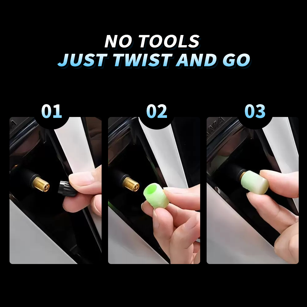 🔥 Buy 2 Get 1 Free! Glow-in-the-Dark Tire Valve Caps ✨