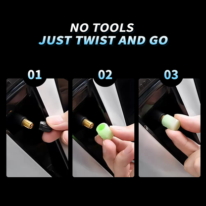 🔥 Buy 2 Get 1 Free! Glow-in-the-Dark Tire Valve Caps ✨