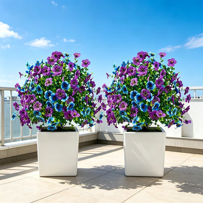 🔥 Best Seller🌸 🌿 UV-Resistant & Waterproof Artificial Daisy & Eucalyptus Stakes – Indoor & Outdoor Floral Decor