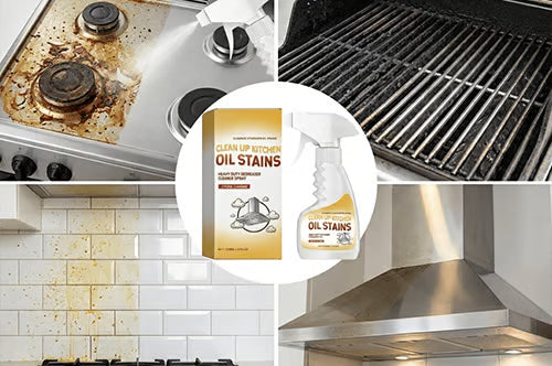 💥 Say Goodbye to Grease! 🧼 Powerful Kitchen Degreaser Spray – Cuts Through Tough Grease in Seconds