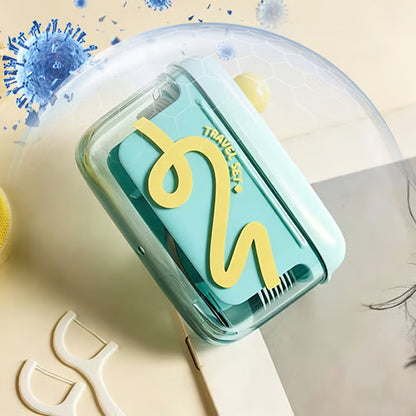 😁Portable Auto Pop-Up Dental Floss Dispenser🦷