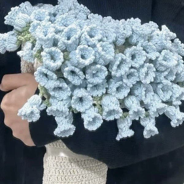 💐Hand-Woven Floral Blanket🌸 — A Bouquet That Never Fades