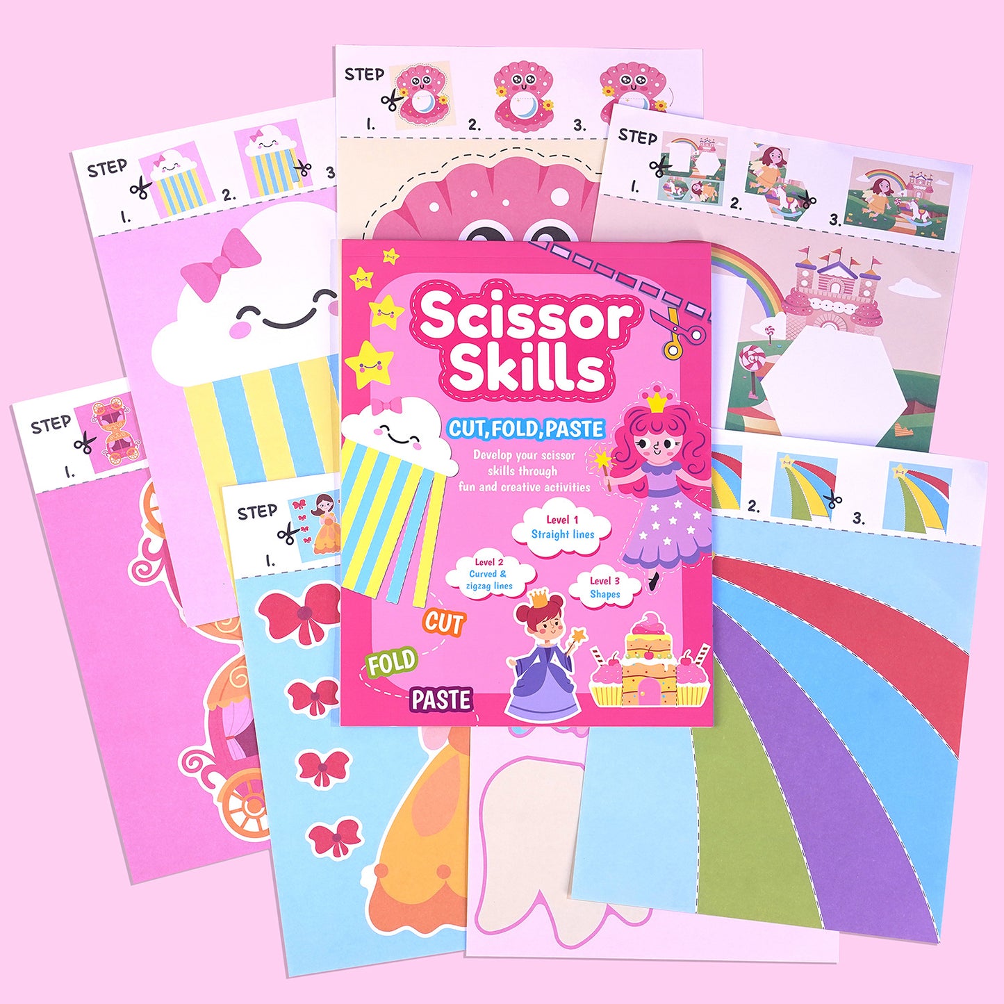 ✂️DIY Paper Cutting Book🎨 Encourage Creativity &amp; Imagination🌟