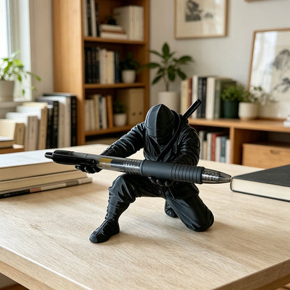 🔥 Hot Sale 50% OFF | Samurai Desk Pen Holder ⚔️ 3D Printed Organizer for Pens, Pencils & Accessori