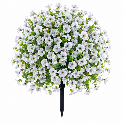 🔥 Best Seller🌸 🌿 UV-Resistant & Waterproof Artificial Daisy & Eucalyptus Stakes – Indoor & Outdoor Floral Decor