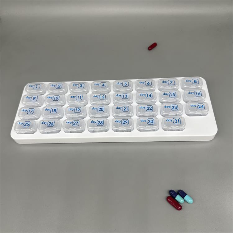 💊✨ Monthly Pill Organizer Storage – Stay Organized, Stay Healthy