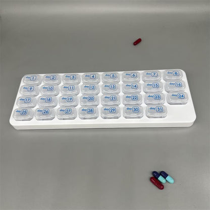💊✨ Monthly Pill Organizer Storage – Stay Organized, Stay Healthy