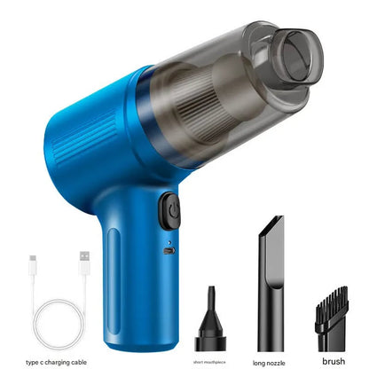 💯 🔥Wireless  Handheld Car Vacuum Cleaner Portable Cordless , Vacuum Cleaner with Multi-Nozzles