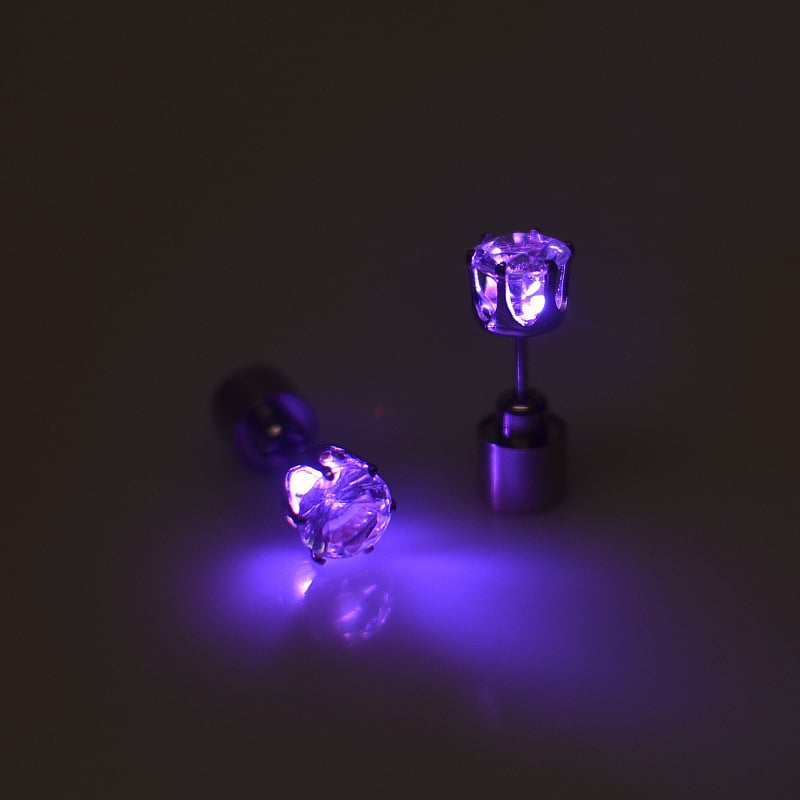 💎✨Light-Up LED Stud Earrings – Dazzling Glow for Parties & Festivals