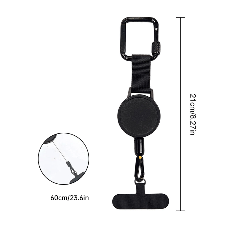 🔥 Limited-Time 47% OFF | Outdoor Phone Lanyard 🔒 Retractable Anti-Lost Strap for Travel & Hiking
