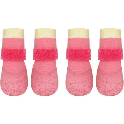 🐶🌧️  Premium Waterproof Knit Dog Boots – Anti-Slip Paw Protection for Indoor & Outdoor Adventures