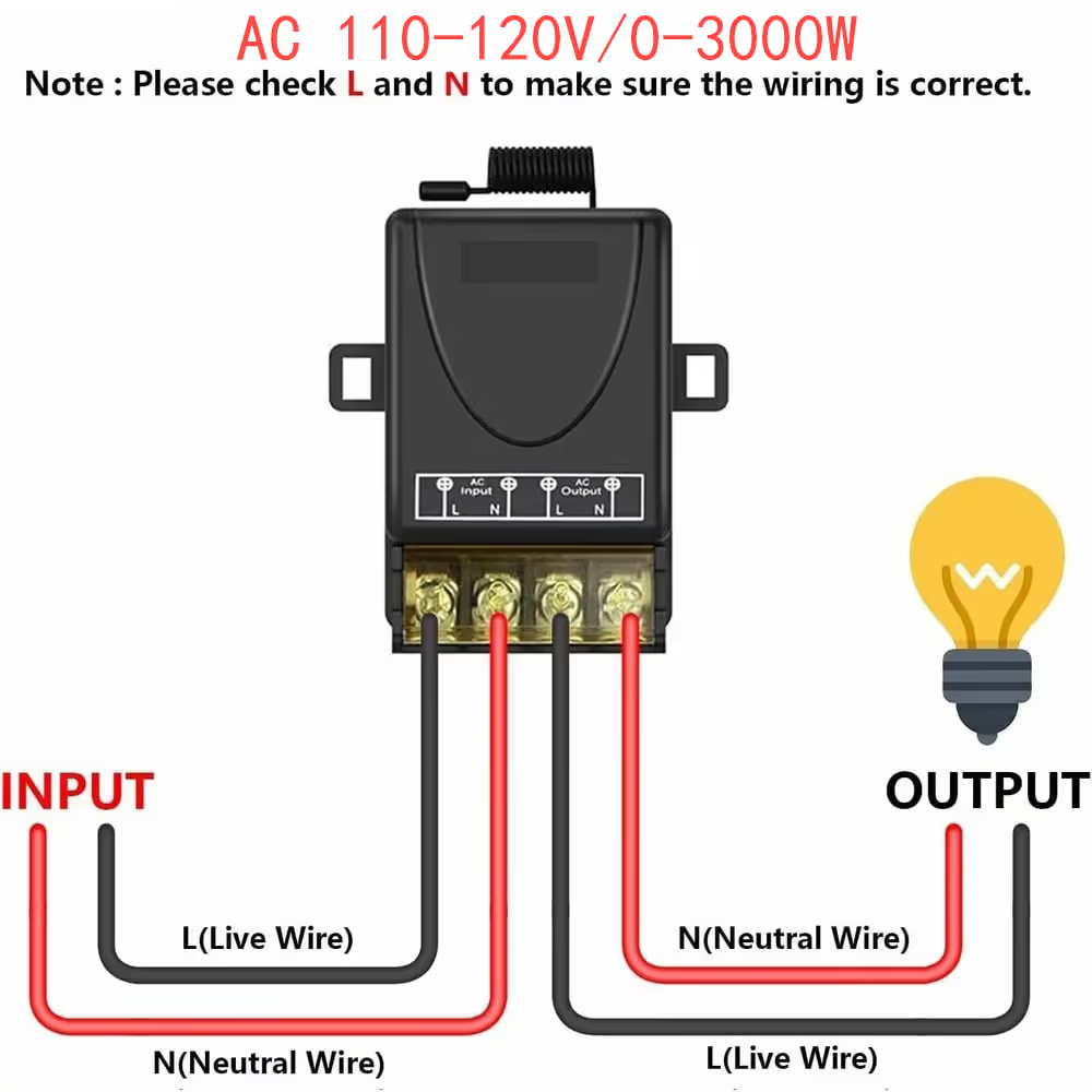🔥  Wireless Remote Switch🔧