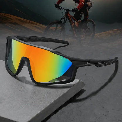 Photochromic UV-Protective Sports Sunglasses