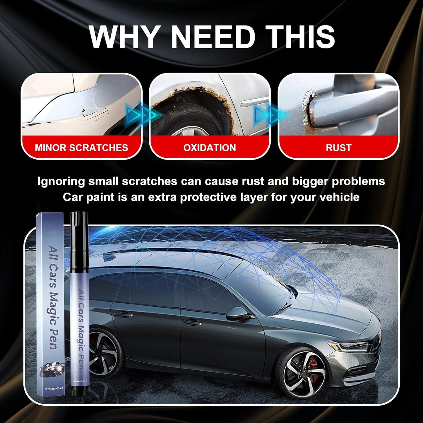 🔥Final 3 Day: 60%OFF🖊️Magic Car Scratch Removal Pen