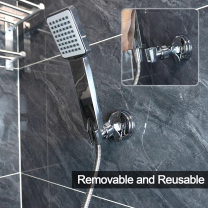 🔥 Hot Sale 49% OFF | 🚿 Adjustable Shower Head Holder Set | No-Drill Suction Mount (2PCS)