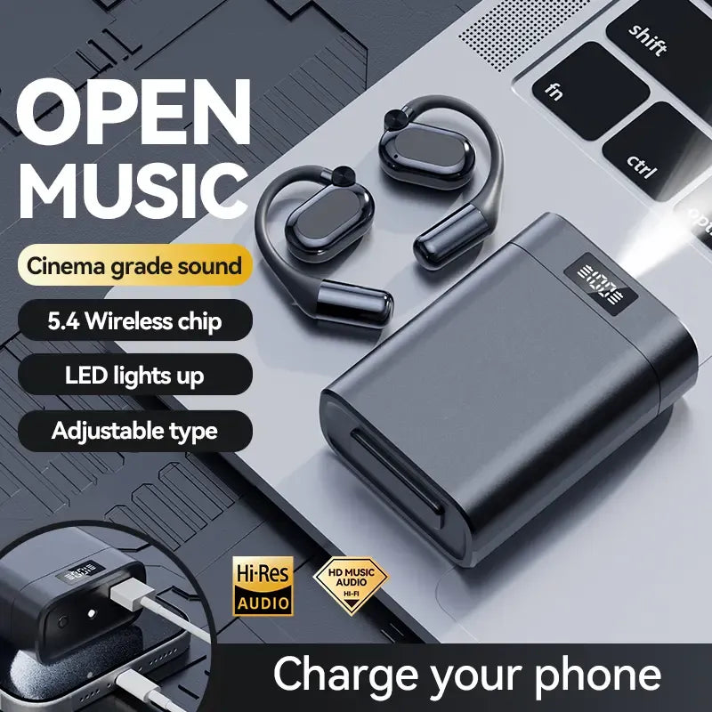 🔥49 % off🔥Bluetooth Earbuds with Smartphone Charging Support