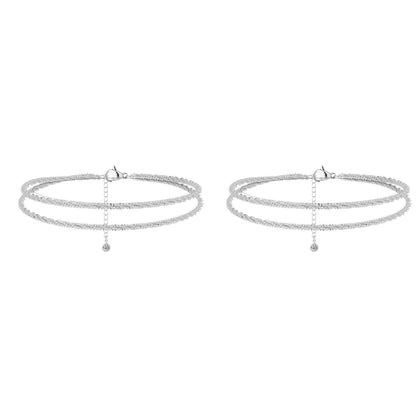 🎁Final Day: Only $15.99🎉🔥Dainty Layered Anklet For Women