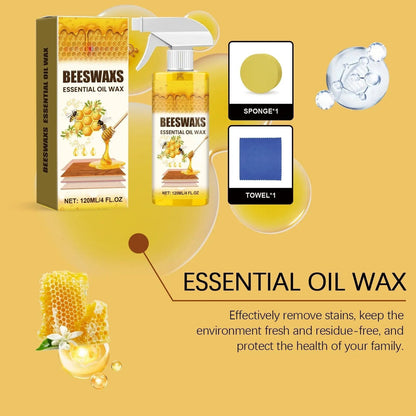 🐝🪵Beeswax Wood Polish Spray – Restore, Protect & Bring Back Natural Wood Shine ✨