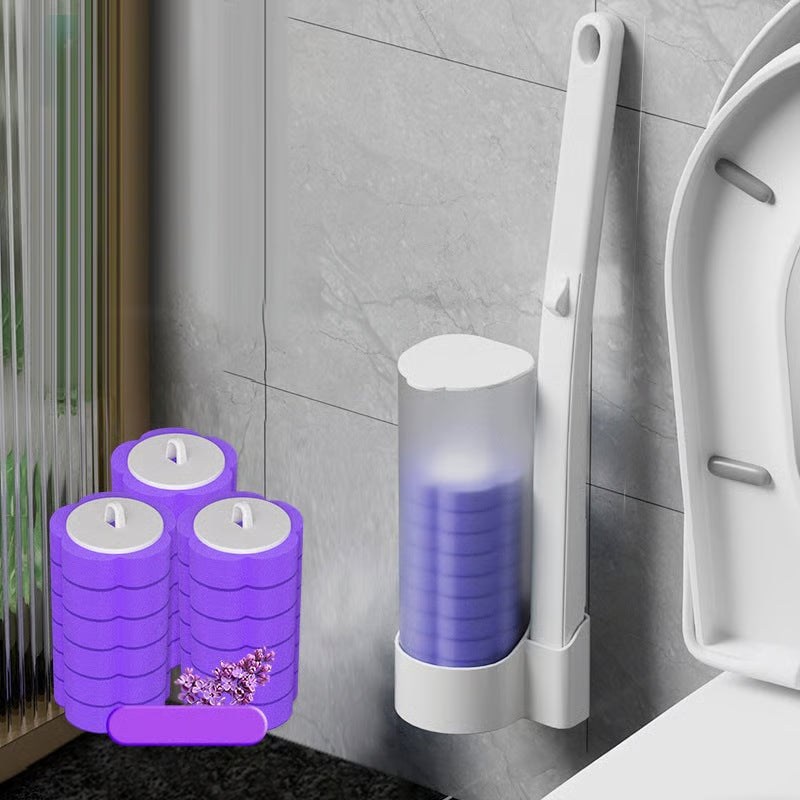 👉 Disposable Toilet Cleaning Brush — Hygienic, Easy & Mess-Free