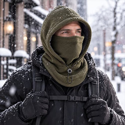🔥2026 Hot Sale ✨4-in-1 Winter Warm Fleece Hood❄️
